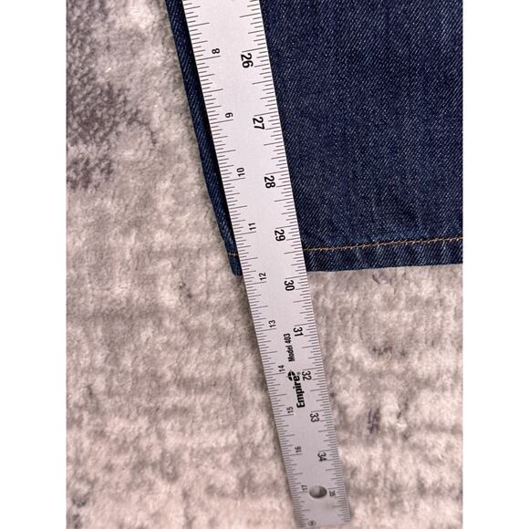 Banana Republic Jeans 26 Womens High Rise Relaxed Taper Barrel Dark Wash Denim - Picture 5 of 9